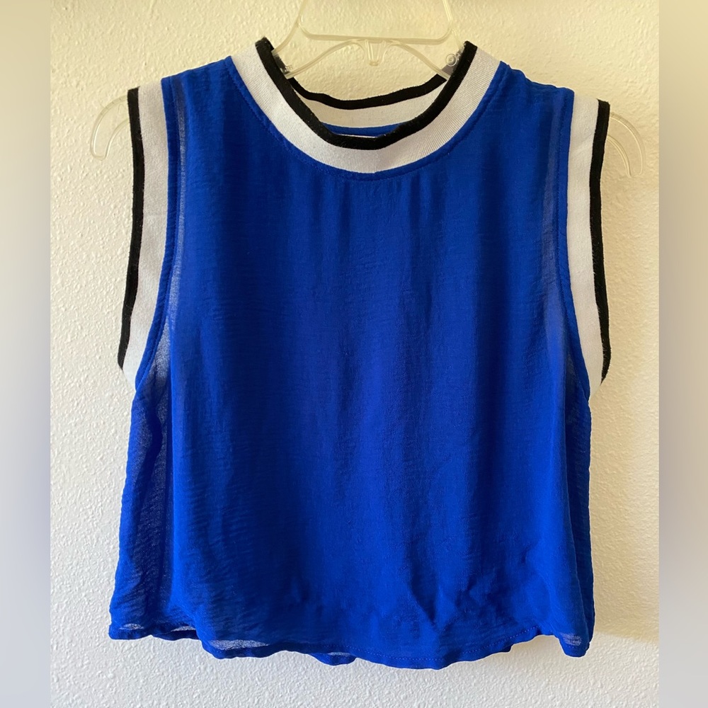 Urban Outfitters Varsity Crop Tank